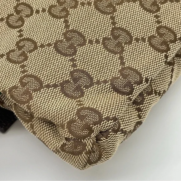 AUTHENTIC Gucci GG Canvas SHERRY LINE Sling Bag W/Dustabg - Picture 11 of 17